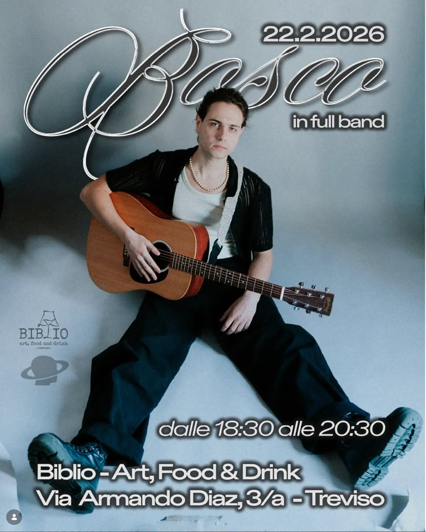 Locandina, Bosco in full band